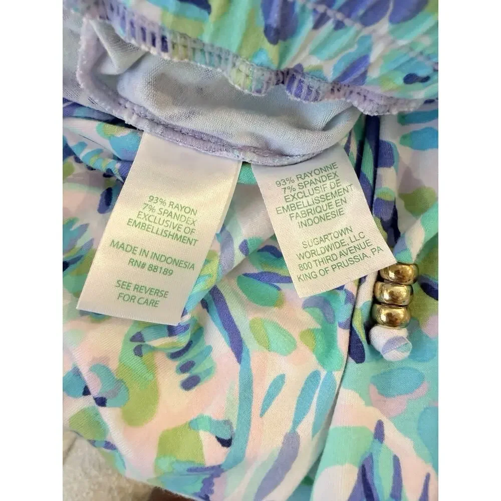 Lilly Pulitzer Keely Jumpsuit in Multi Shell Of A Party - Large - Picture 7 of 7